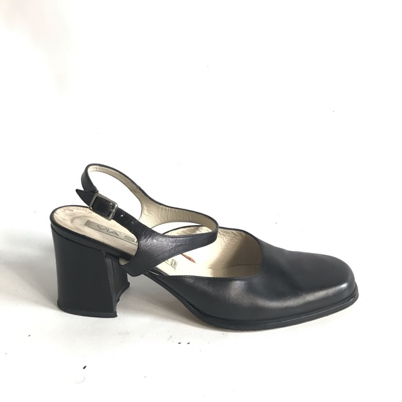 Via Spiga Shoes - Via Spiga sandals black size 9.5 B made in Italy